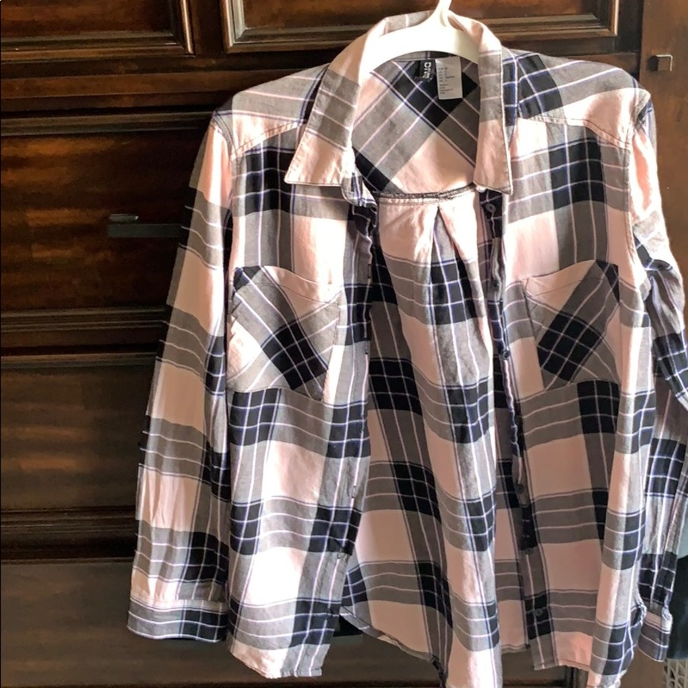 H&M plaid shirt